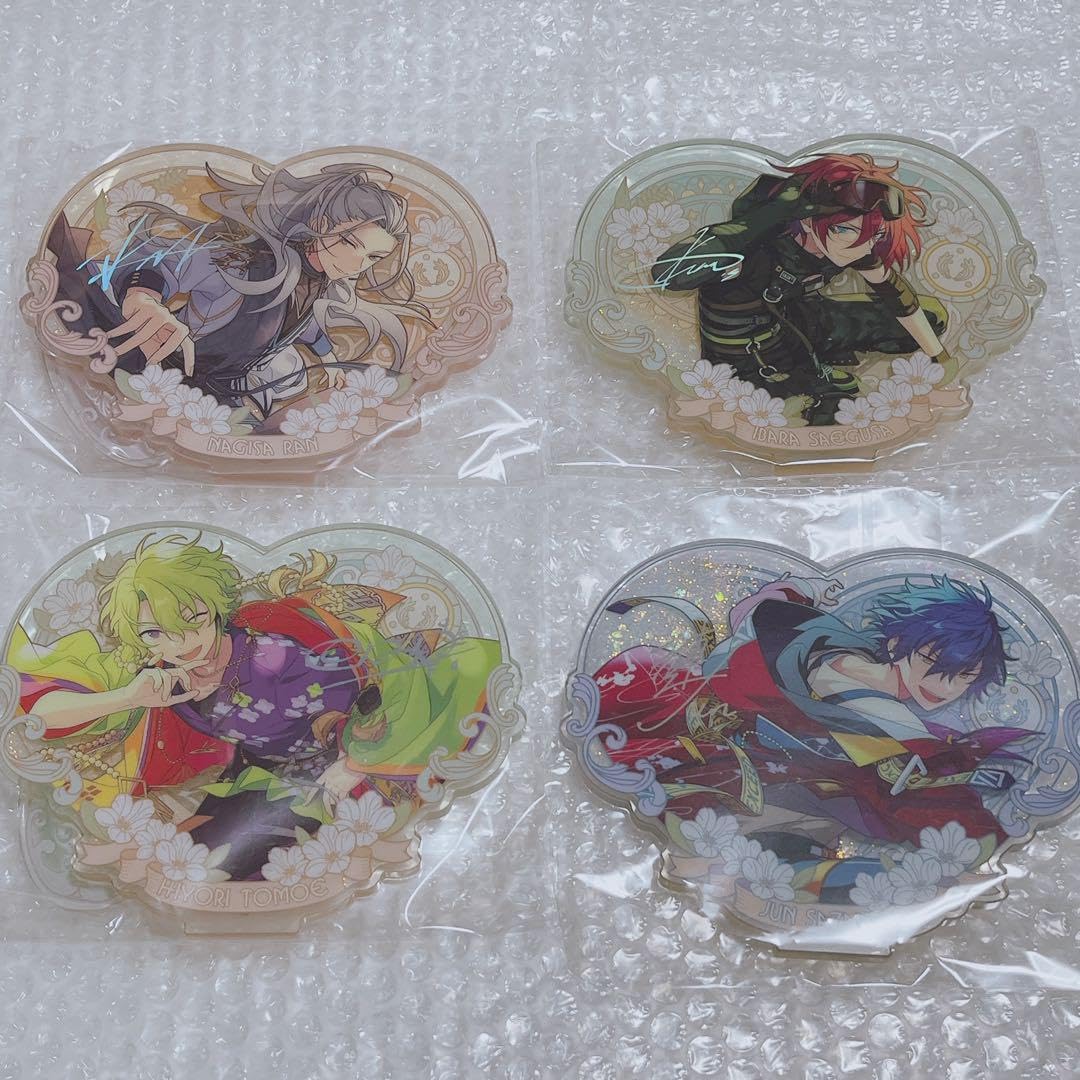 あんスタ 花の契約アクスタ Eden 乱凪砂 巴日和 七種茨 漣ジュン Amazon.co.jp: あんスタ Eden 花の契約 アクスタ 乱凪砂 巴日和